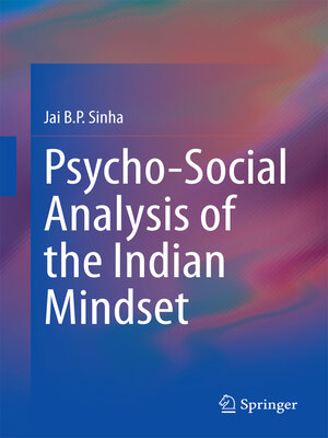 cover image of Psycho-Social Analysis of the Indian Mindset